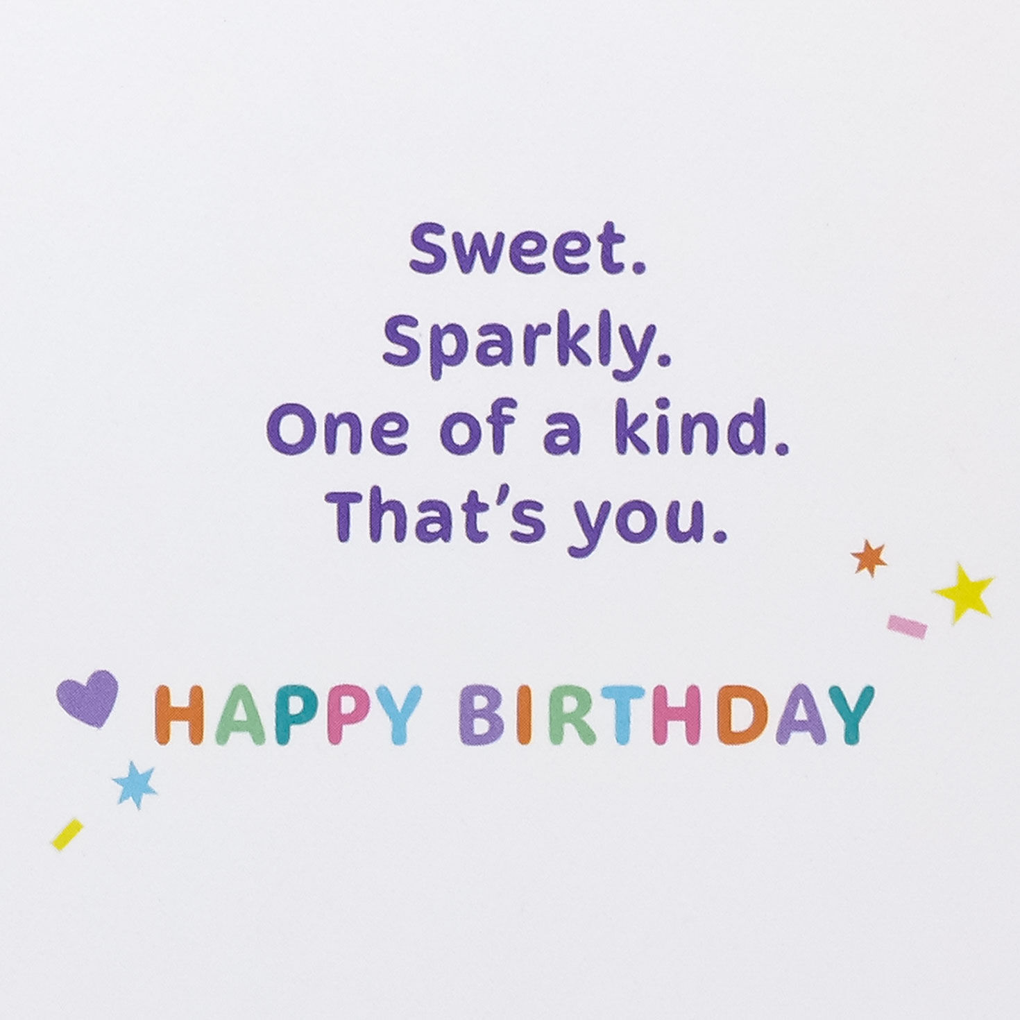 Pink Cupcake on Yellow Granddaughter Birthday Card Sentiment image number 2