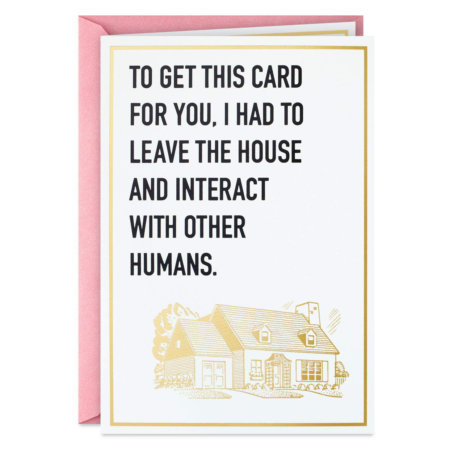 You're Worth Interacting With Humans Funny Birthday Card