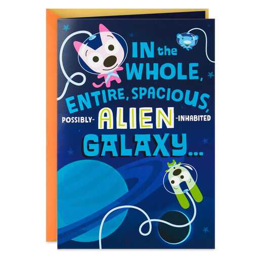 hoops&yoyo™ Bright Star Birthday Card With Sound and Lights, 
