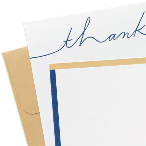 Assorted Thank-You and Blank Flat Note Cards in Floral Caddy, Pack of 40, , large image number 4