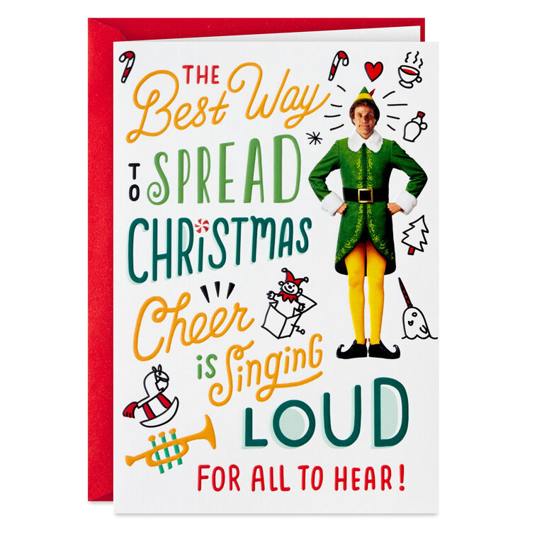 Elf Christmas Cheer Boxed Christmas Cards, Pack of 16 - Boxed Cards | Hallmark elf-christmas-cheer-boxed-christmas-cards-pack-of-16-boxed-cards-hallmark