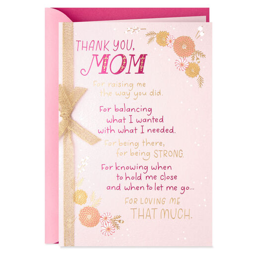 Thanks for Being My Guide Mother's Day Card for Mom, 