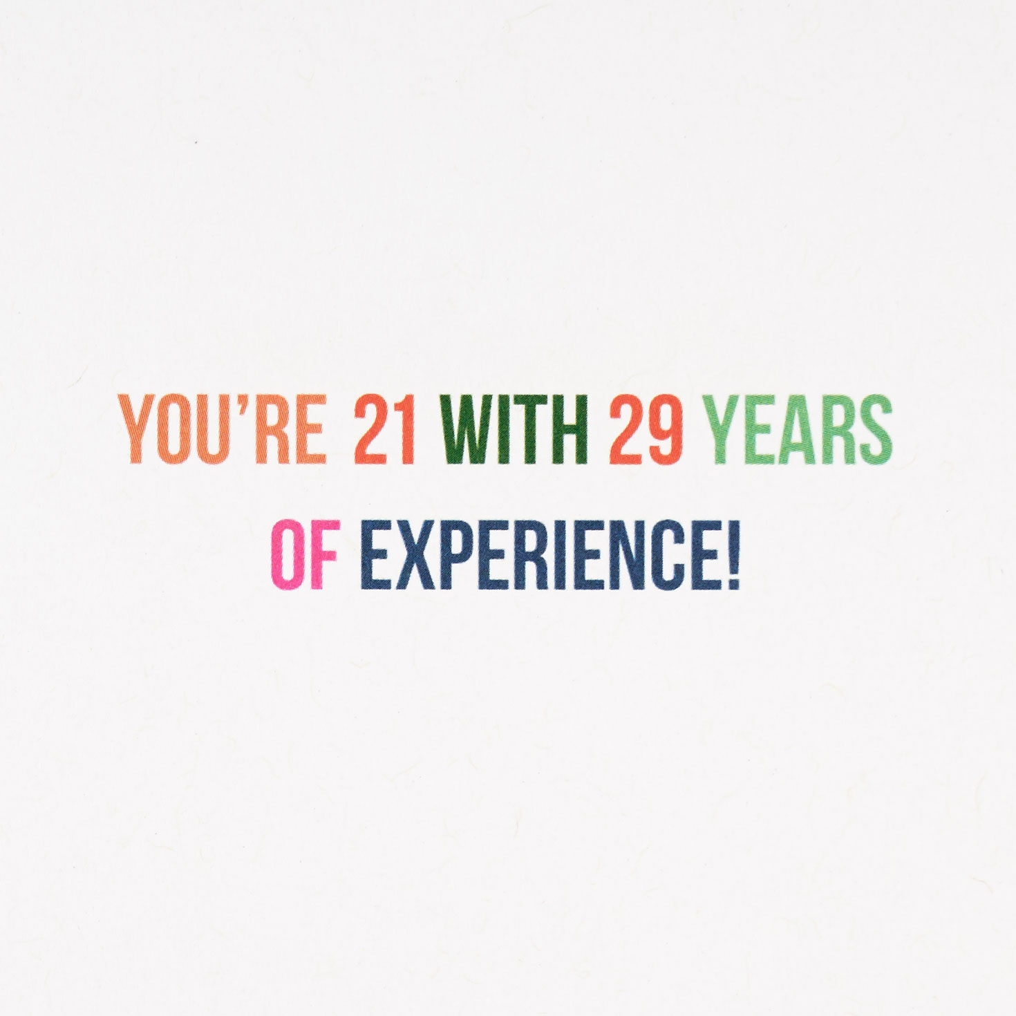 You're Not 50 Funny 50th Birthday Card for only USD 4.49 | Hallmark