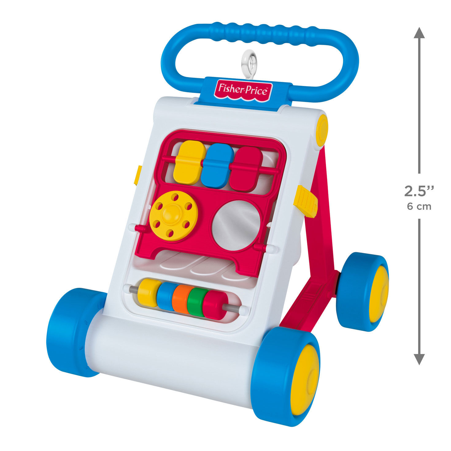 Fisher-Price Activity Walker Keepsake Ornament measurement image number 3