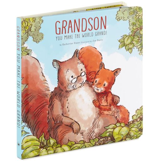Grandson, You Make The World Grand! Board Book, 