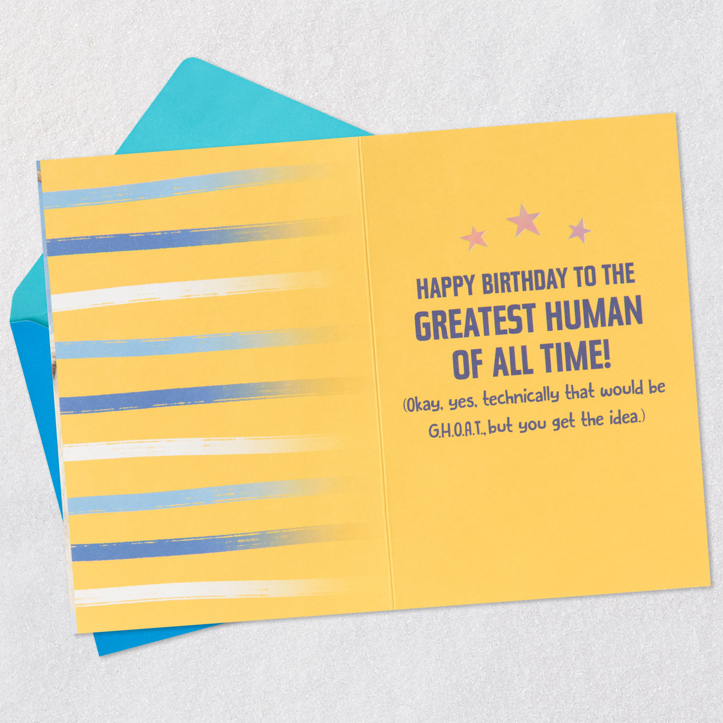G.O.A.T. Funny Birthday Card for only USD 3.99 | Hallmark