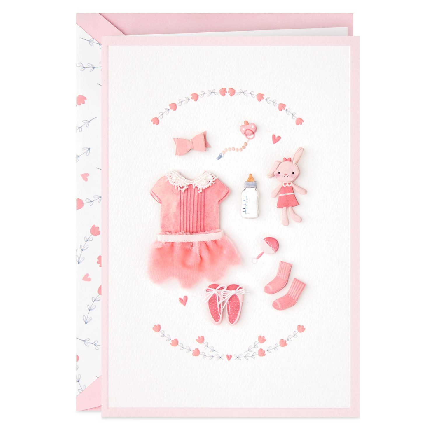 Sweet Reason to Celebrate New Baby Girl Card