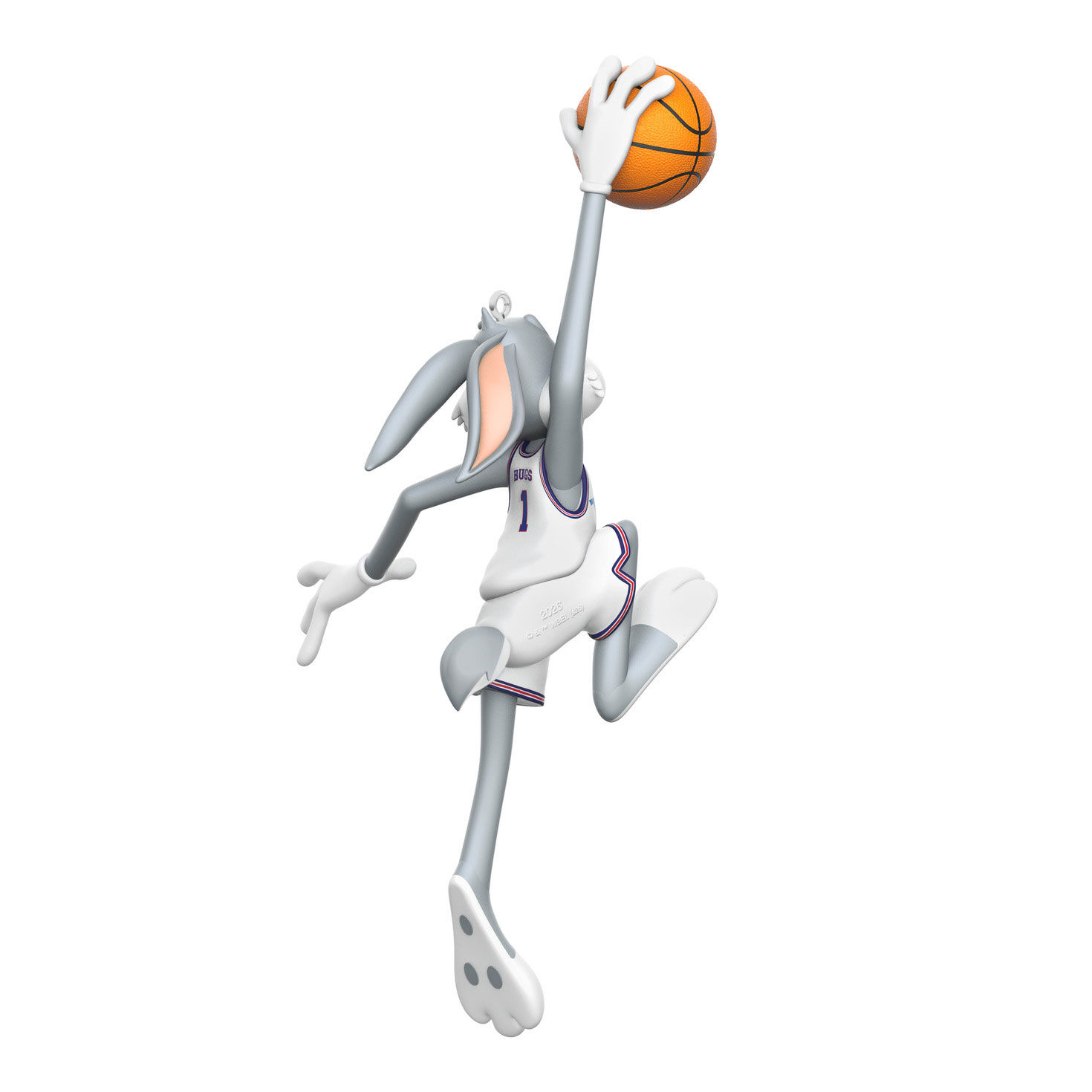 Space Jam 30th Bugs Bunny Keepsake Ornament Back image number 6
