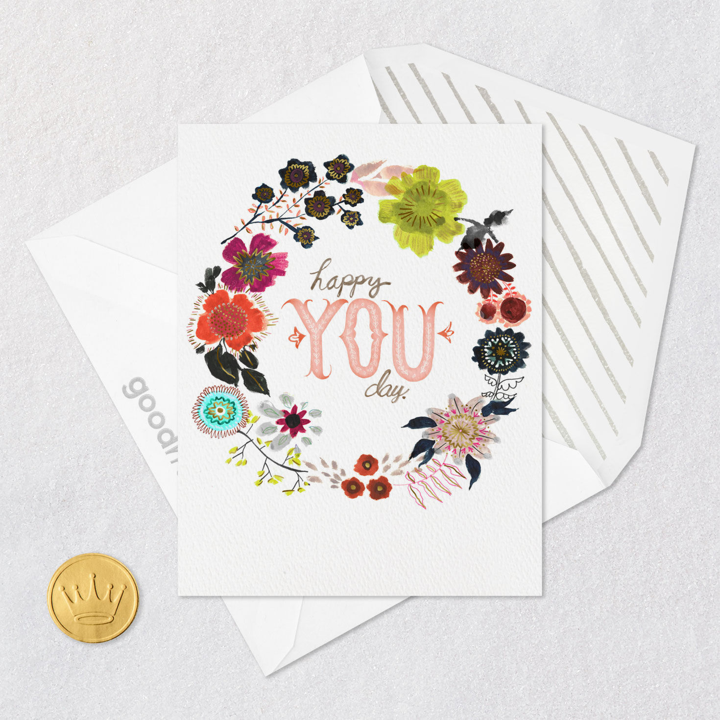 Happy You Day Blank Birthday Card, , large image number 4