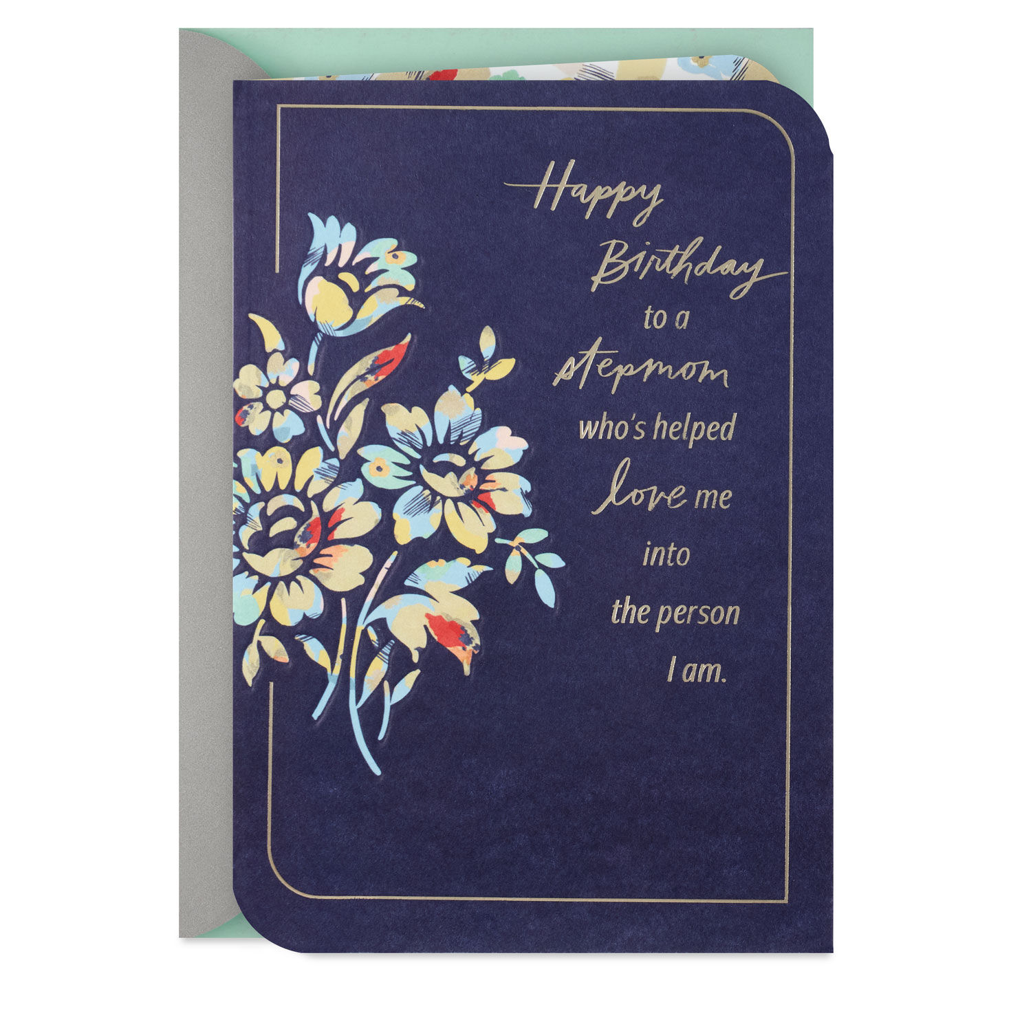 Thanks for Adding Extra Love to My Life Birthday Card for Stepmom