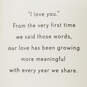 I Love You Floral Romantic Valentine's Day Card, , large image number 2