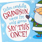Green Elf I Love You Christmas Card for Grandson Card Front Detail image number 6