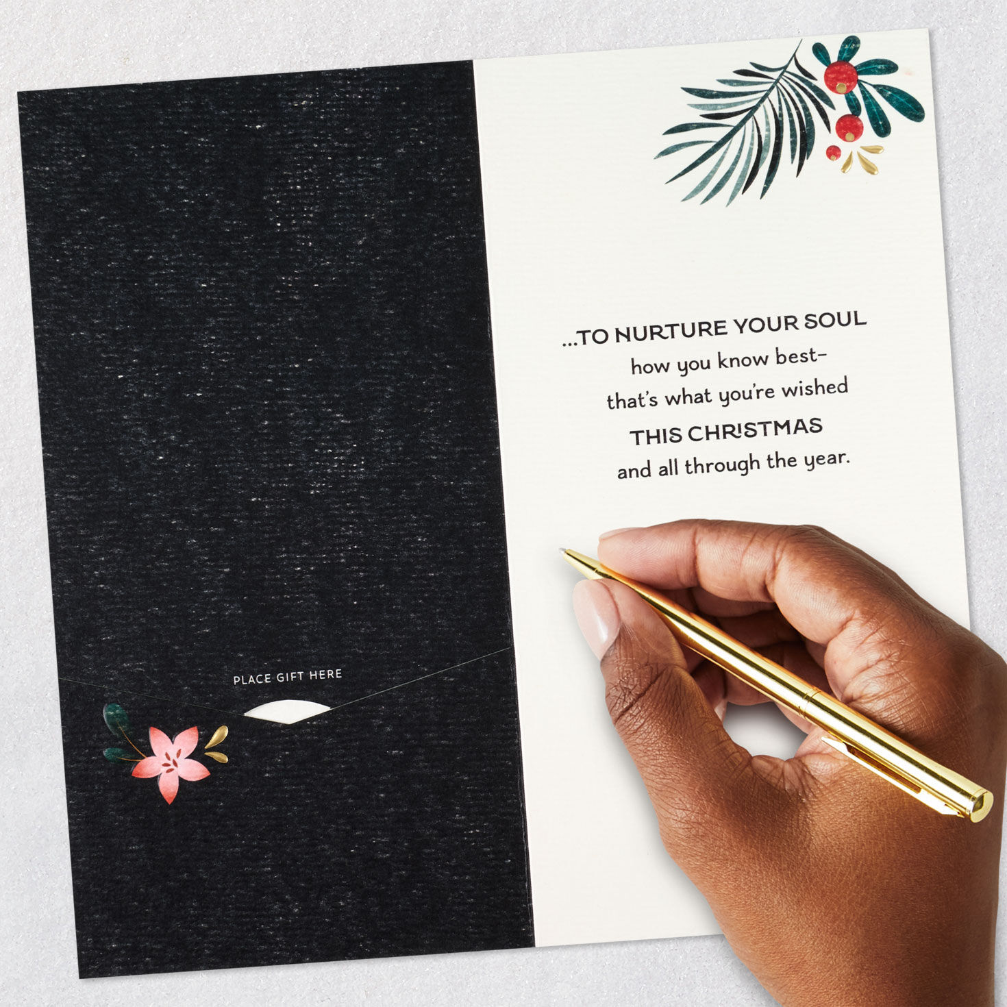 Calm, Bright, Beautiful and Blessed Money Holder Christmas Card for only USD 5.59 | Hallmark