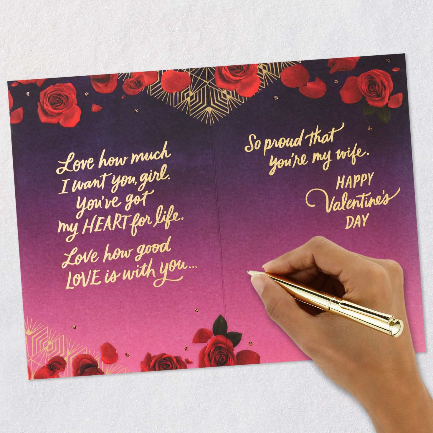 Love How Much I Want You, Girl Valentine's Day Card for Wife for only USD 6.59 | Hallmark