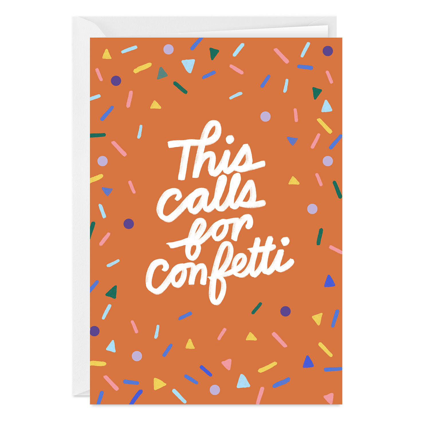 Fun Confetti Custom Celebration Card for only USD 4.99 | Hallmark
