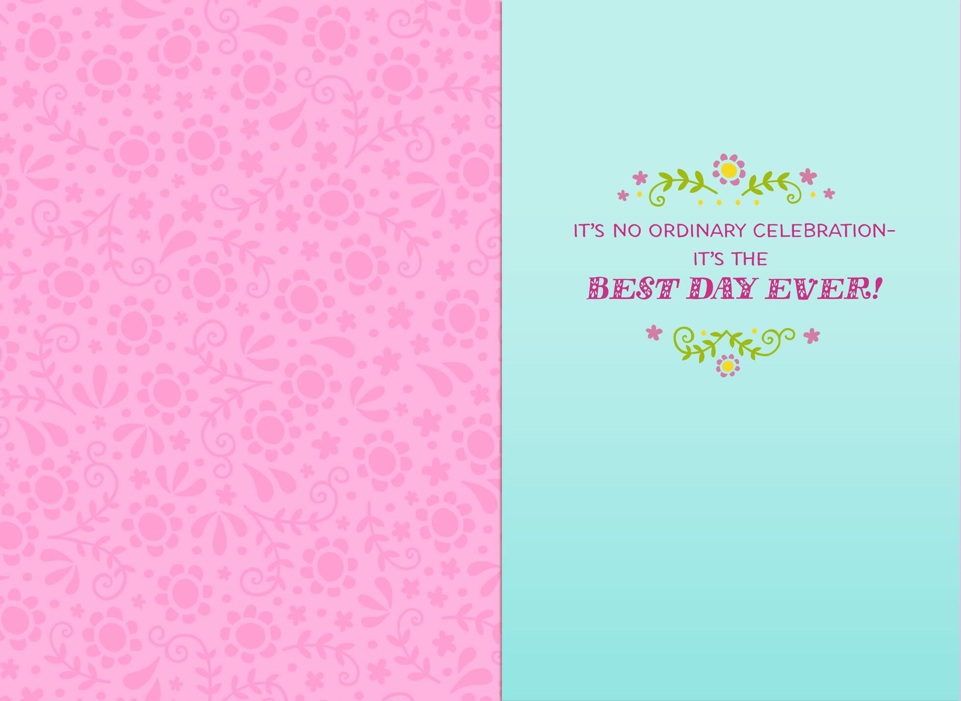 Disney Frozen Best Day Ever Musical Birthday Card