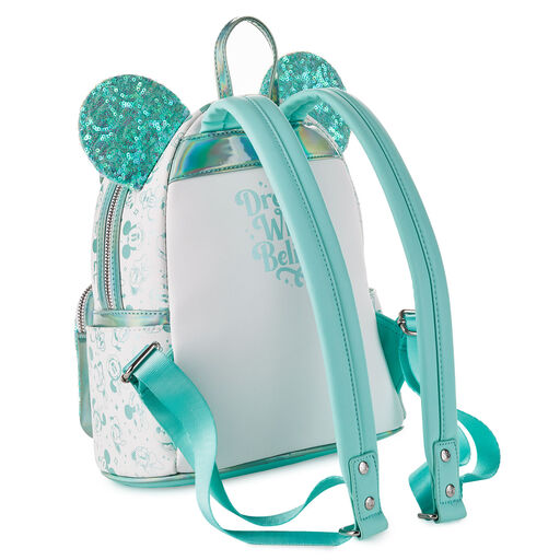 Loungefly Disney 100 Years of Wonder Holographic Mini Backpack, 