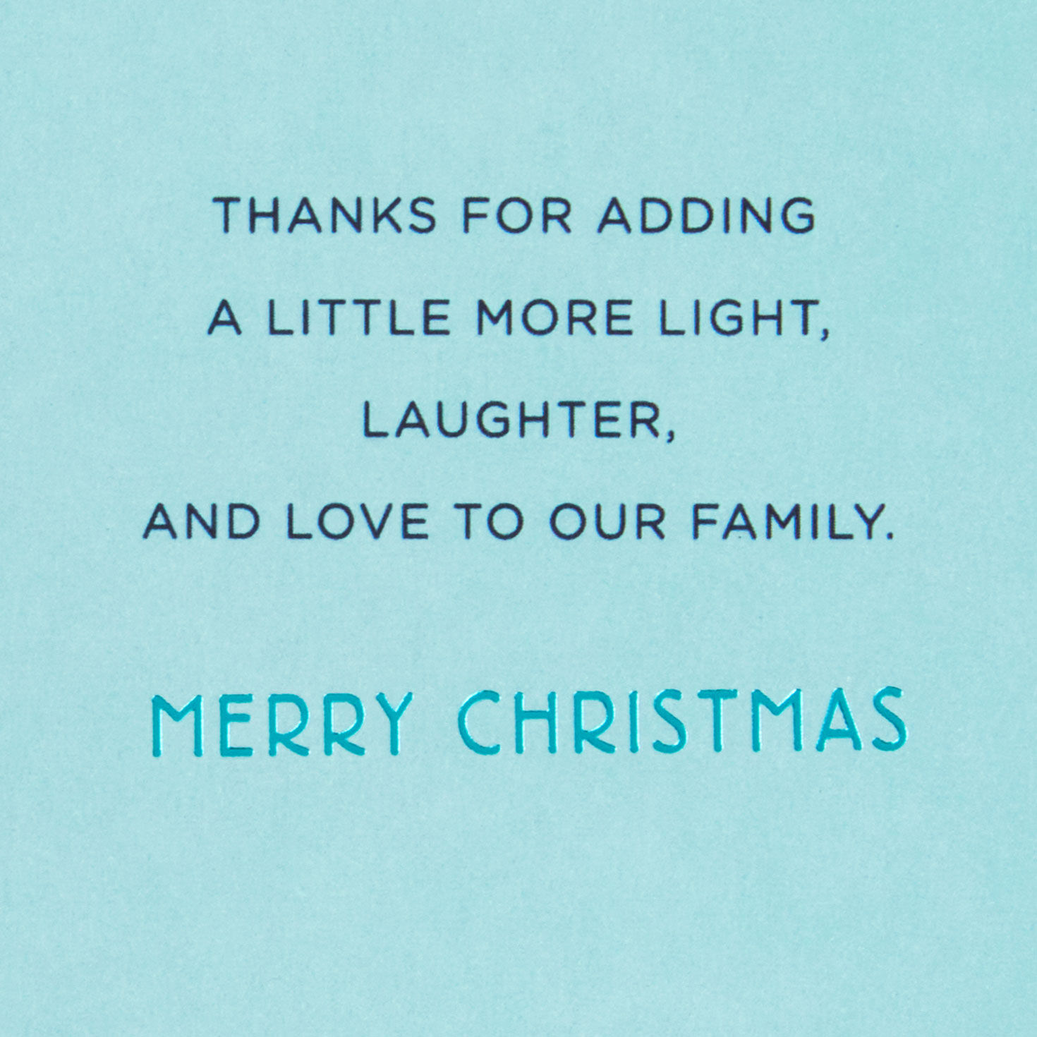 Couple Walking Under Lights Christmas Card for Son and Wife Sentiment image number 3