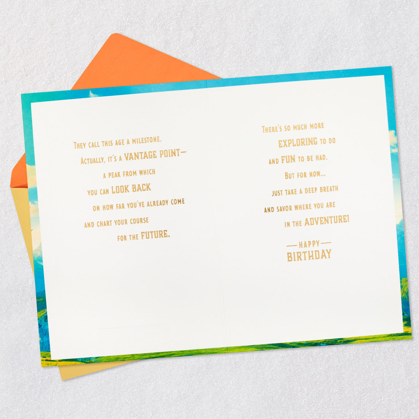 Savor the Adventure 65th Birthday Card, , large image number 4