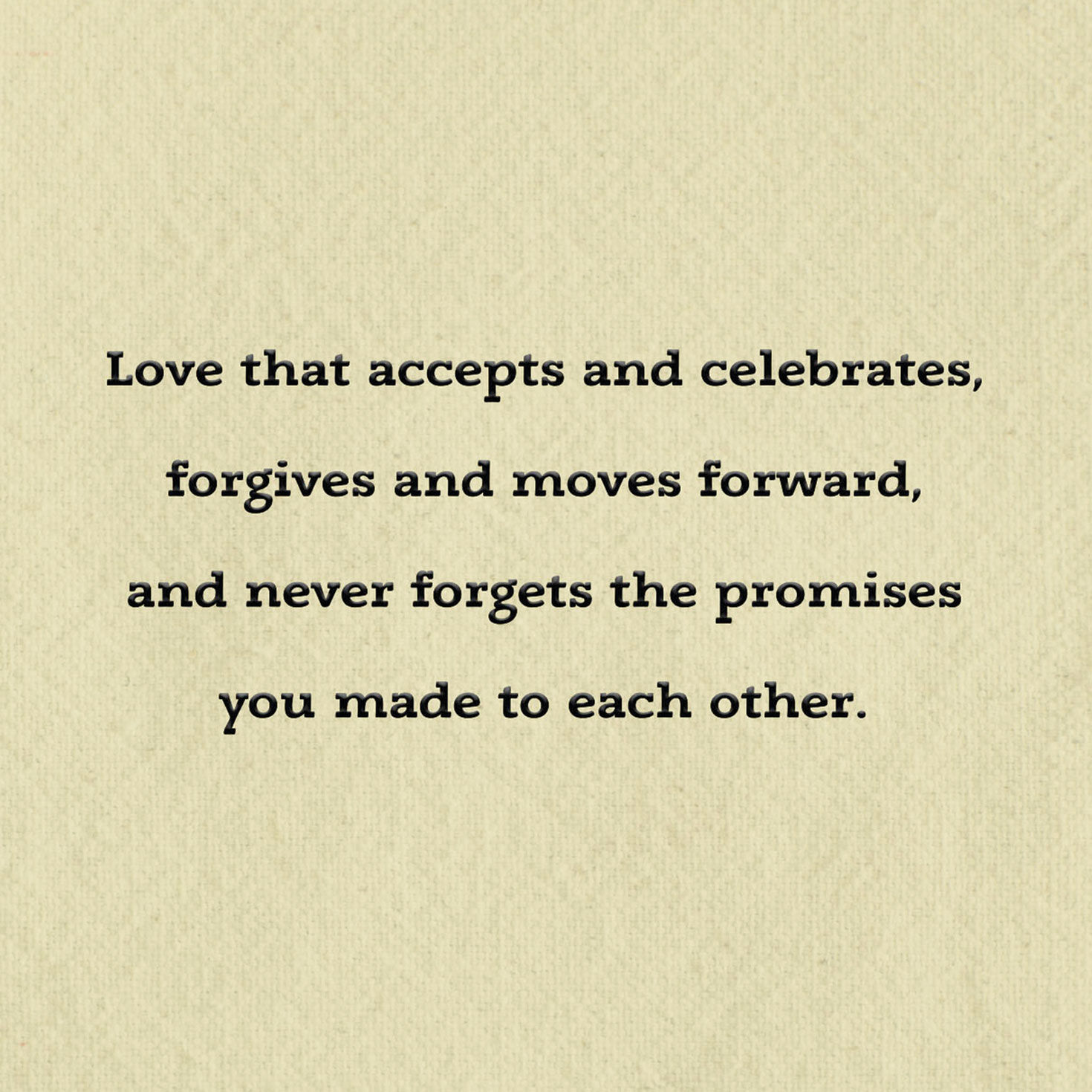 Black and Ivory Lettering Anniversary Card Sentiment image number 2