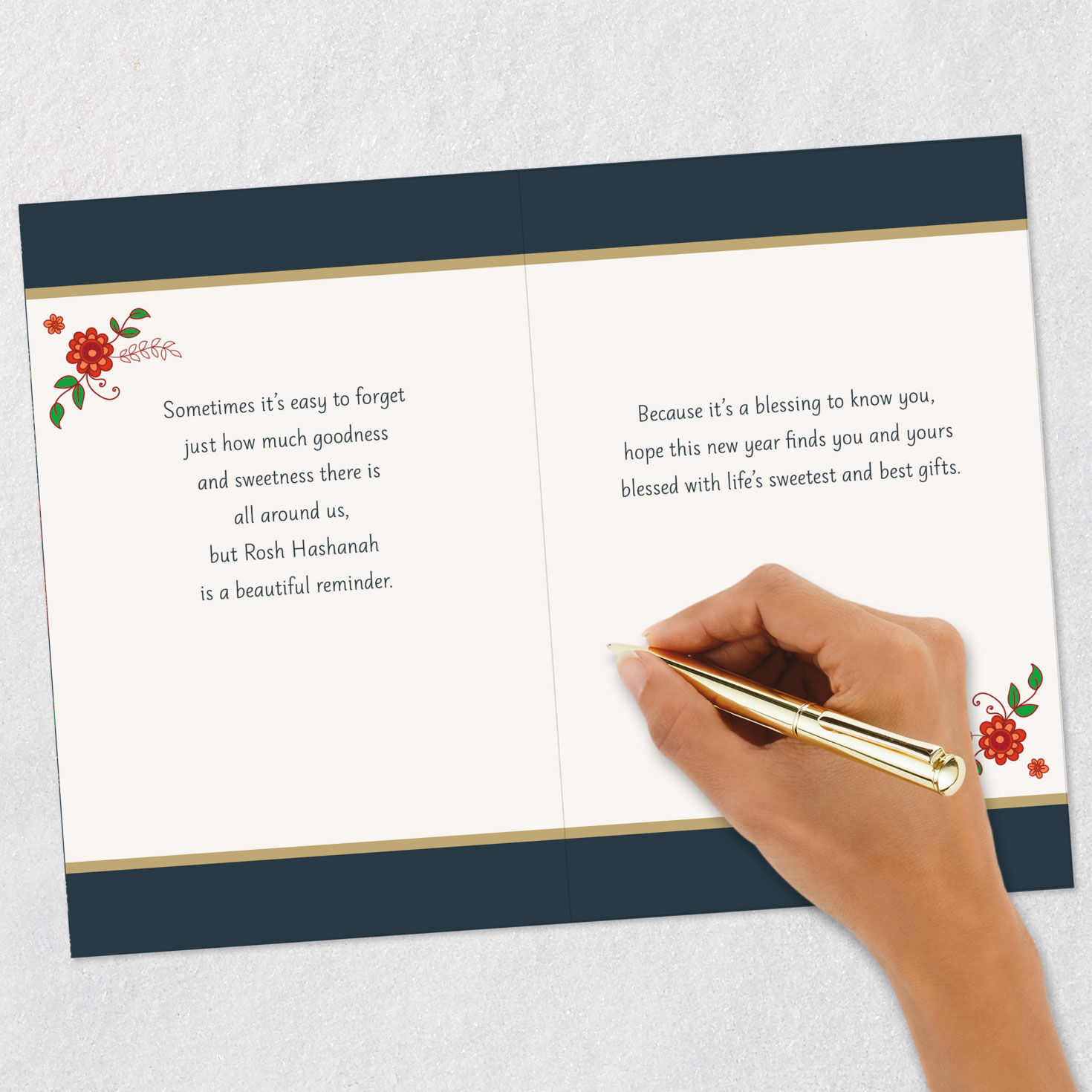 Beautiful Reminder for You and Your Family Rosh Hashanah Card for only USD 3.99 | Hallmark