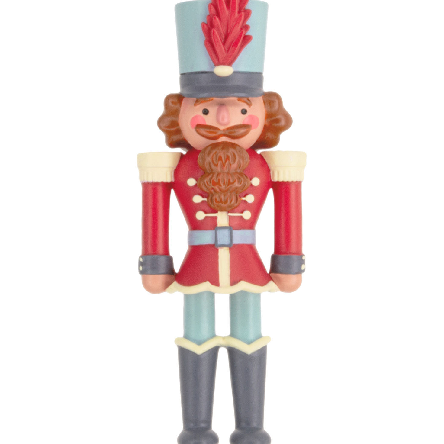 Nutcracker Christmas Ornament closeup view image number 5