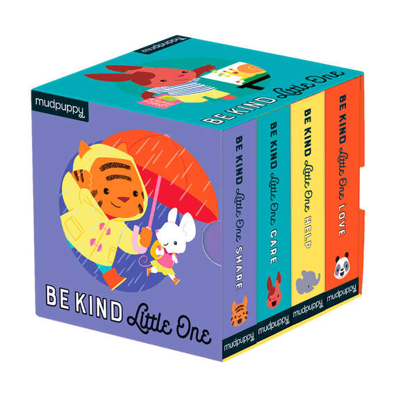 Be Kind Little One Board Books, Set of 4