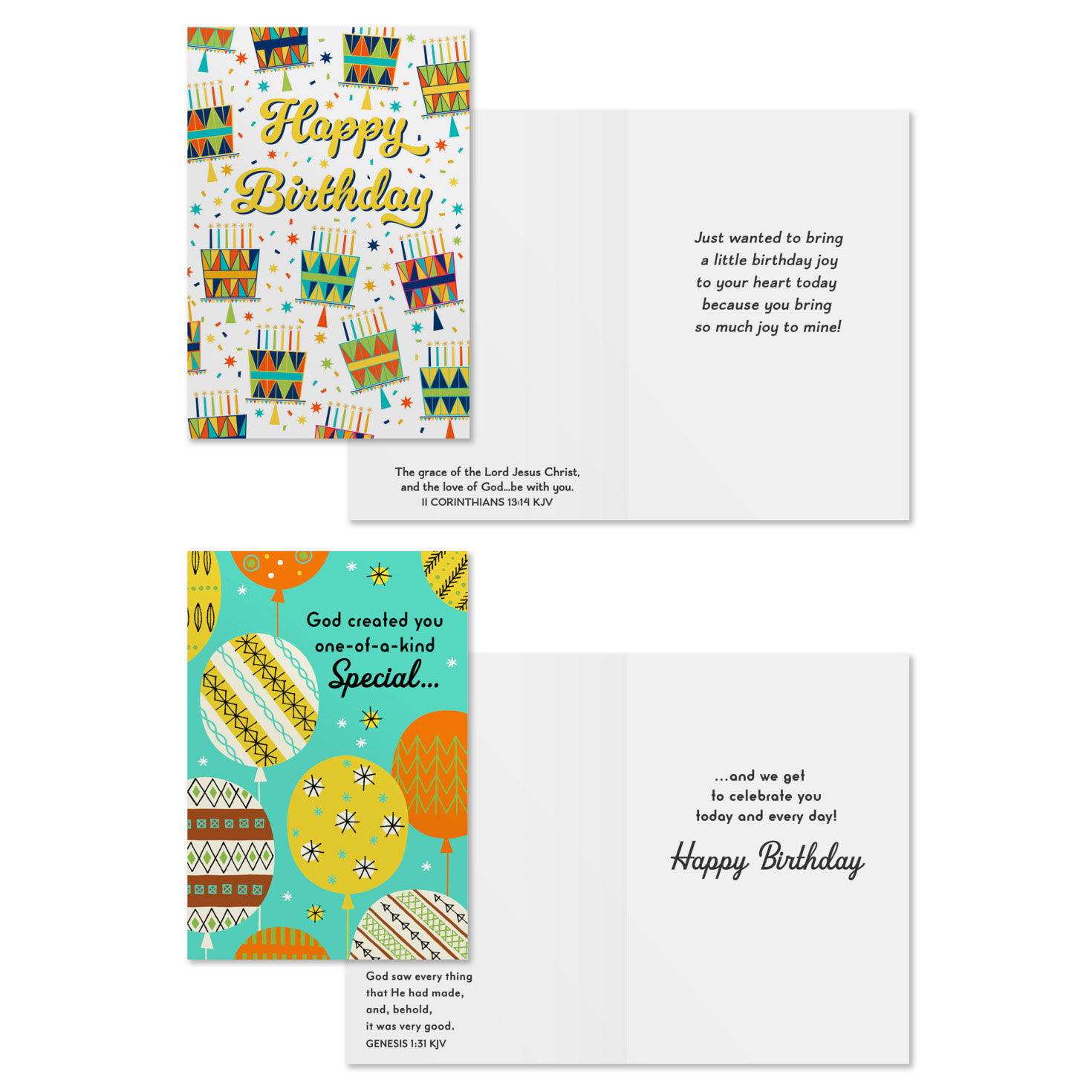 Festive DaySpring Birthday Cards Assortment Card Front with Sentiment image number 4