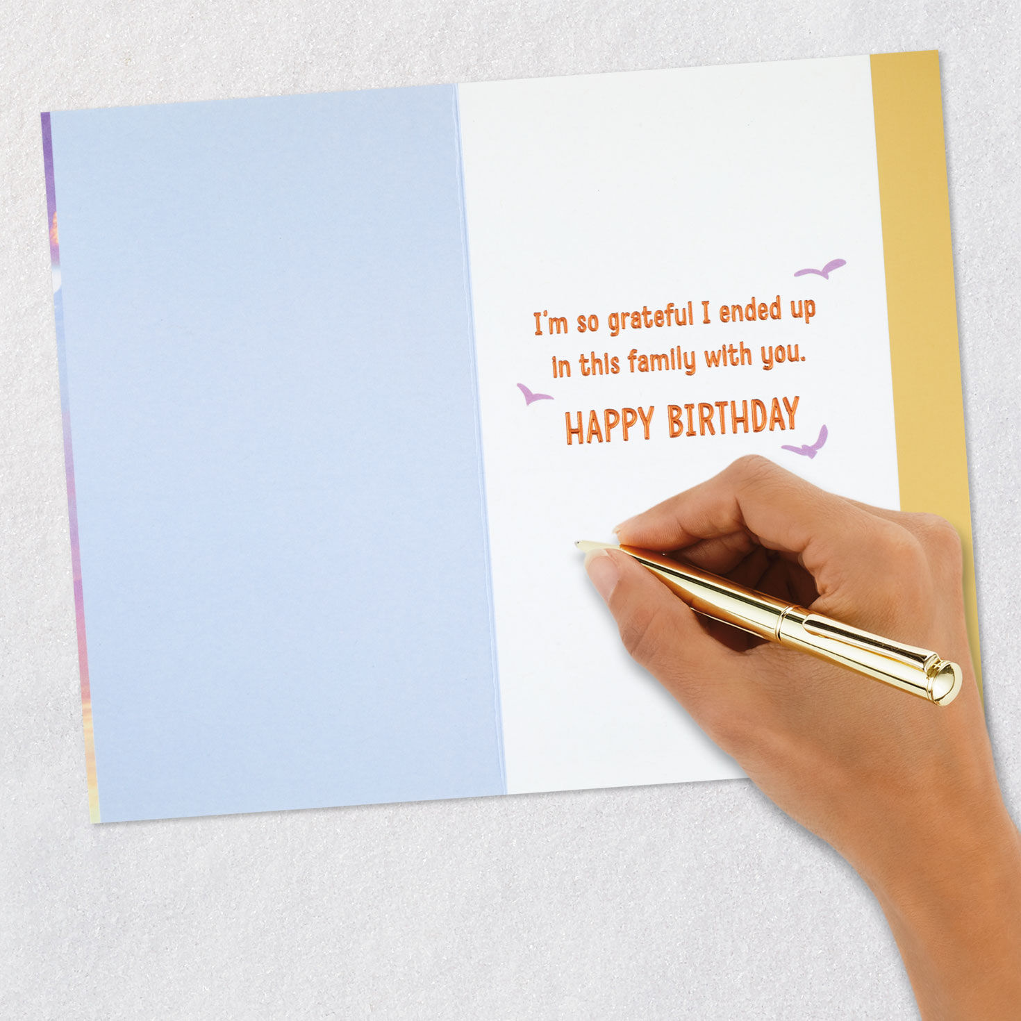 Grateful to Be in This Family Birthday Card for Relative, , large image number 6