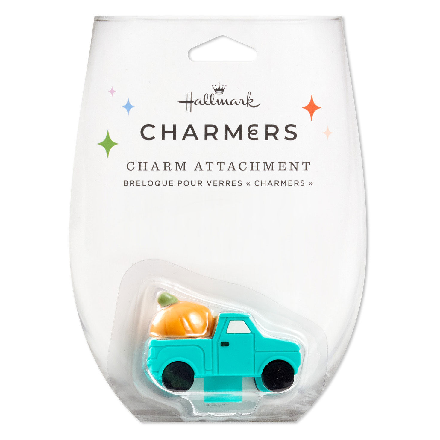 Charmers Blue Truck With Pumpkin Silicone Charm, 1.5" H for only USD 8.99 | Hallmark
