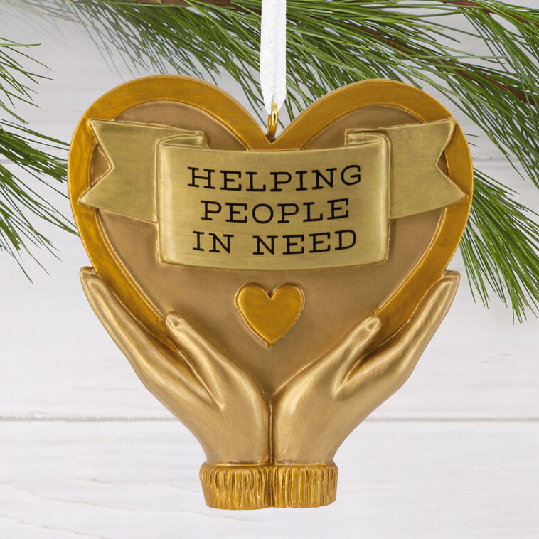 Helping People in Need Caregiver Hallmark Ornament, , large image number 2