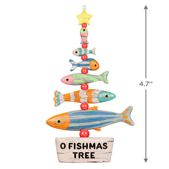 O Fishmas Tree Ornament, , large image number 3
