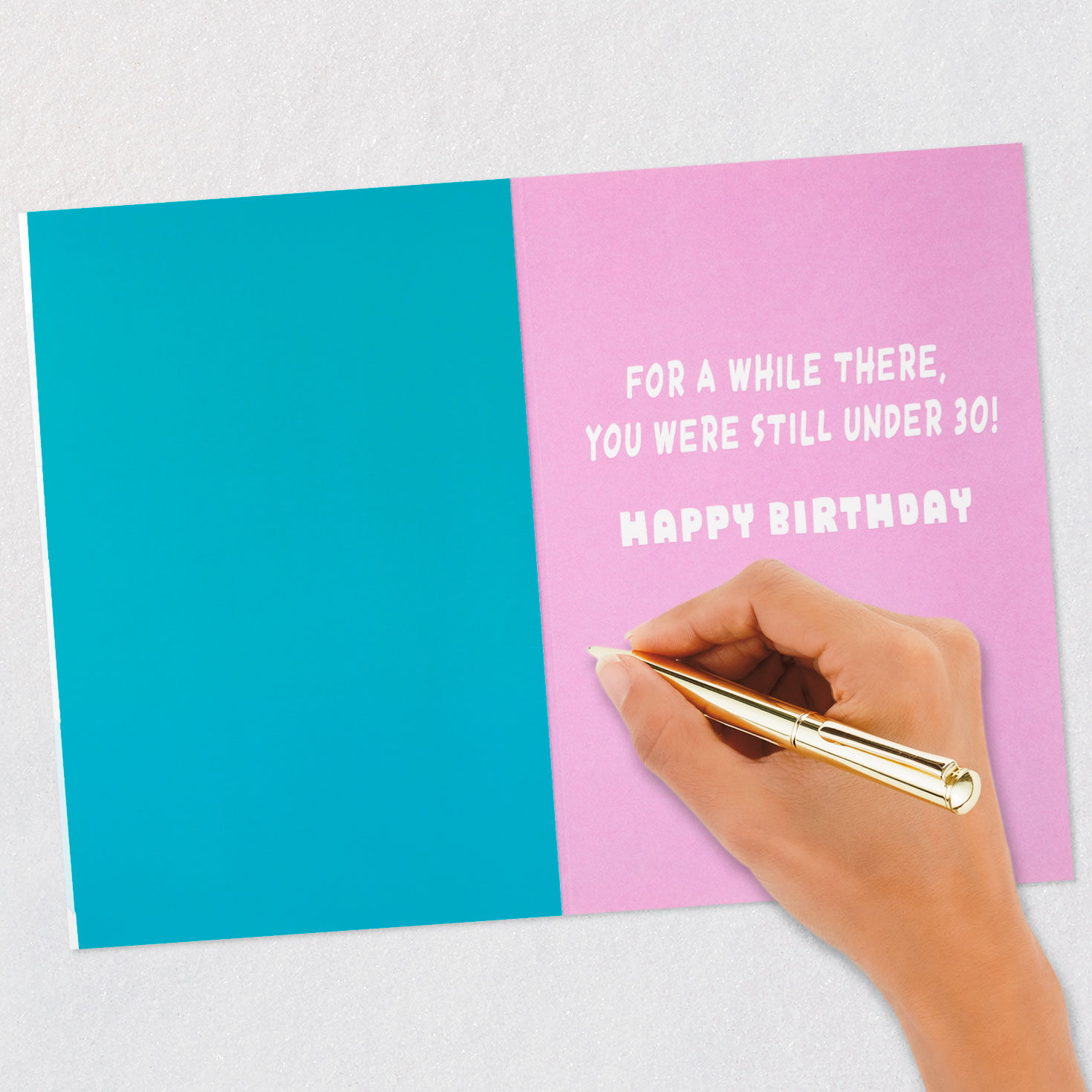 Glittery Numbers Funny 30th Birthday Card, , large image number 6