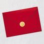 Red Mailbox and Cardinals Christmas Card Envelope Back with Seal image number 8