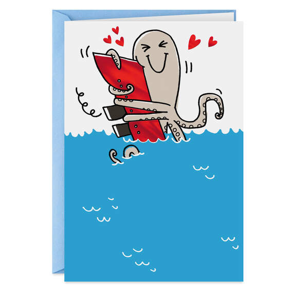 Whole Yacht Funny Love Card