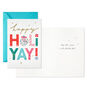 Patterned Lettering Boxed Christmas Cards Pack Card Front with Sentiment image number 3