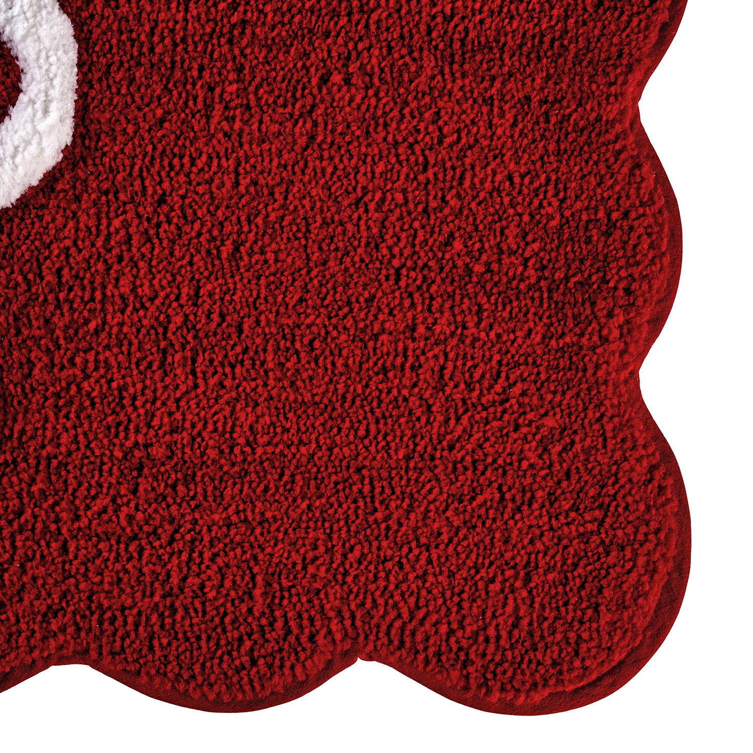 Hallmark HO HO HO Tufted Bath Rug  20x30 upclose view image number 4
