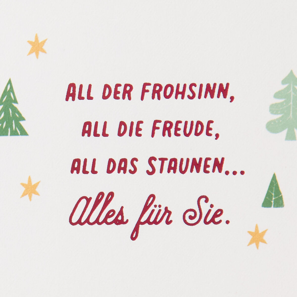 Joy to the World GermanLanguage Christmas Card Greeting Cards Hallmark