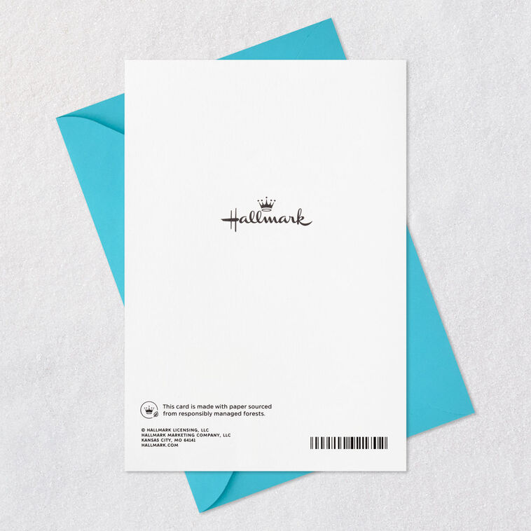 You're Strong as Hell Encouragement Card Card Back with Envelope image number 7