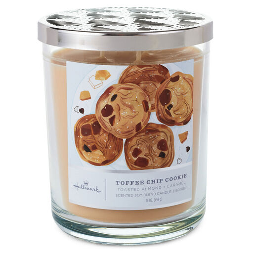 Toffee Chip Cookie 3-Wick Jar Candle, 16 oz., 