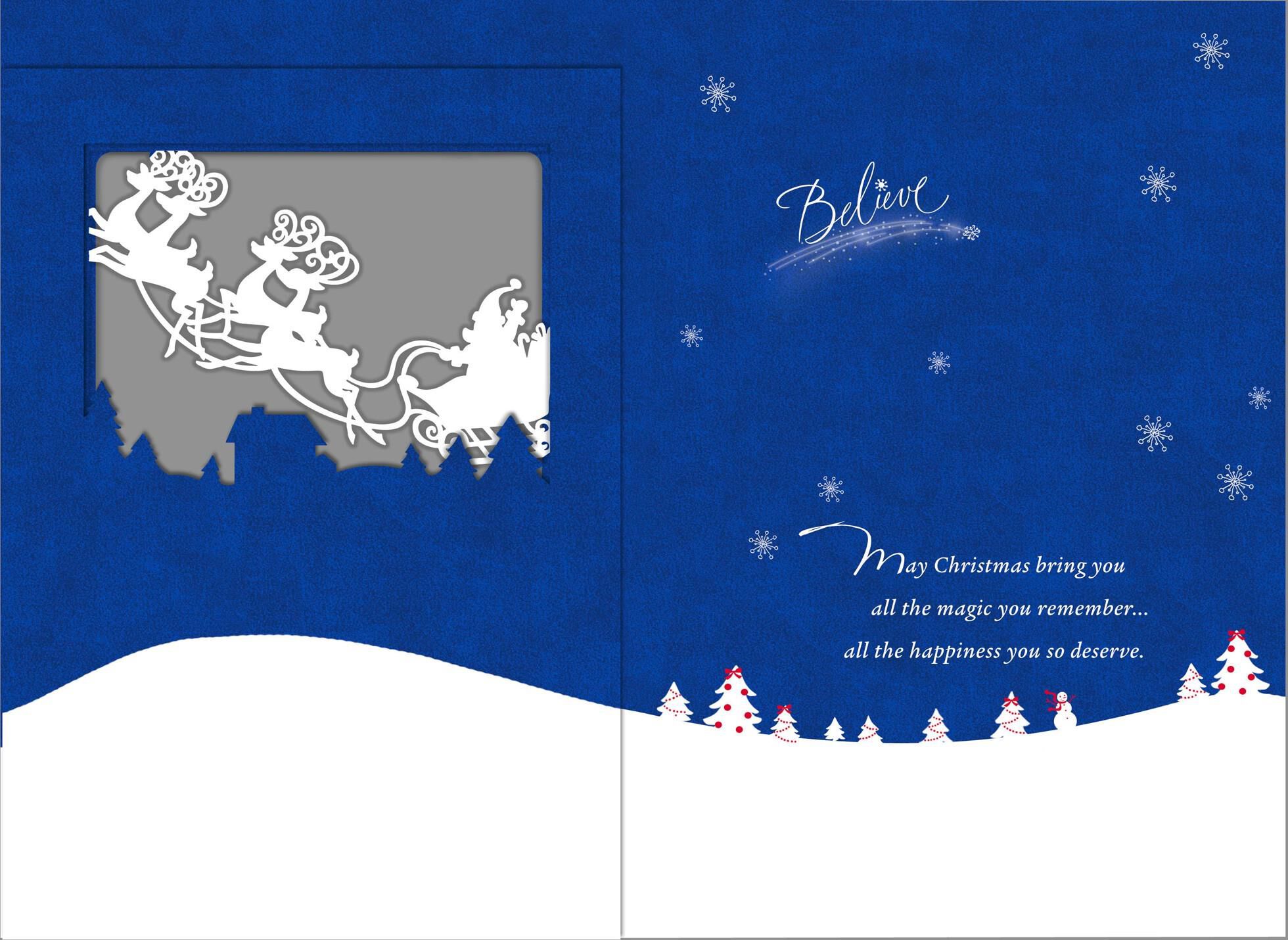 Magic To Remember Christmas Card