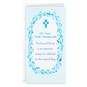 God Bless You Always Religious Money Holder First Communion Card, , large image number 1