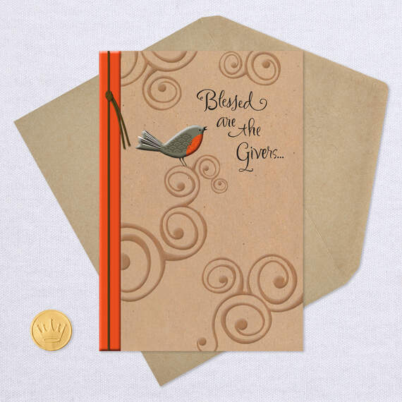 Blessed and Grateful Religious Thank-You Card, , large image number 5