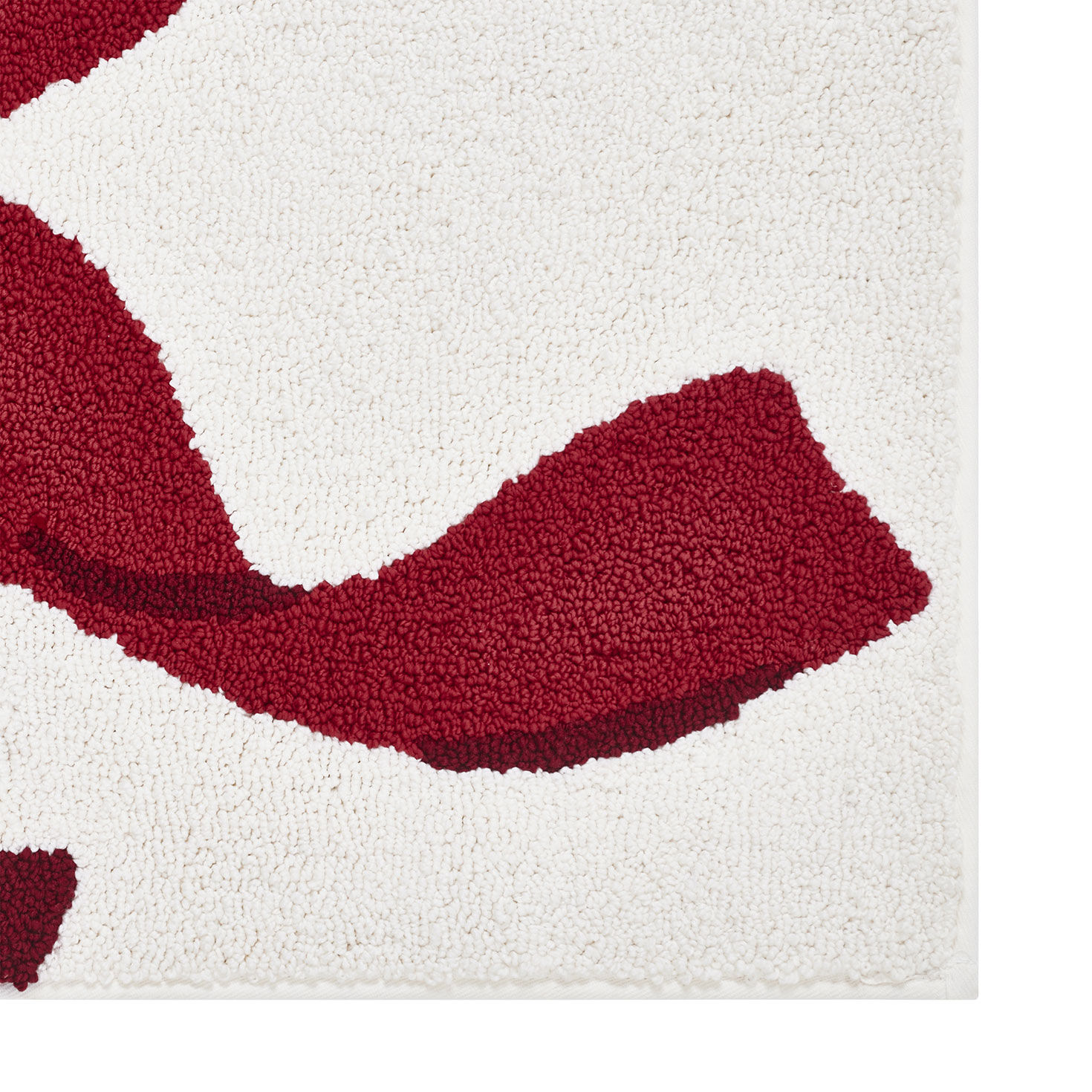 Hallmark Holiday Bow Bath Rug - 20x30 upclose view image number 4