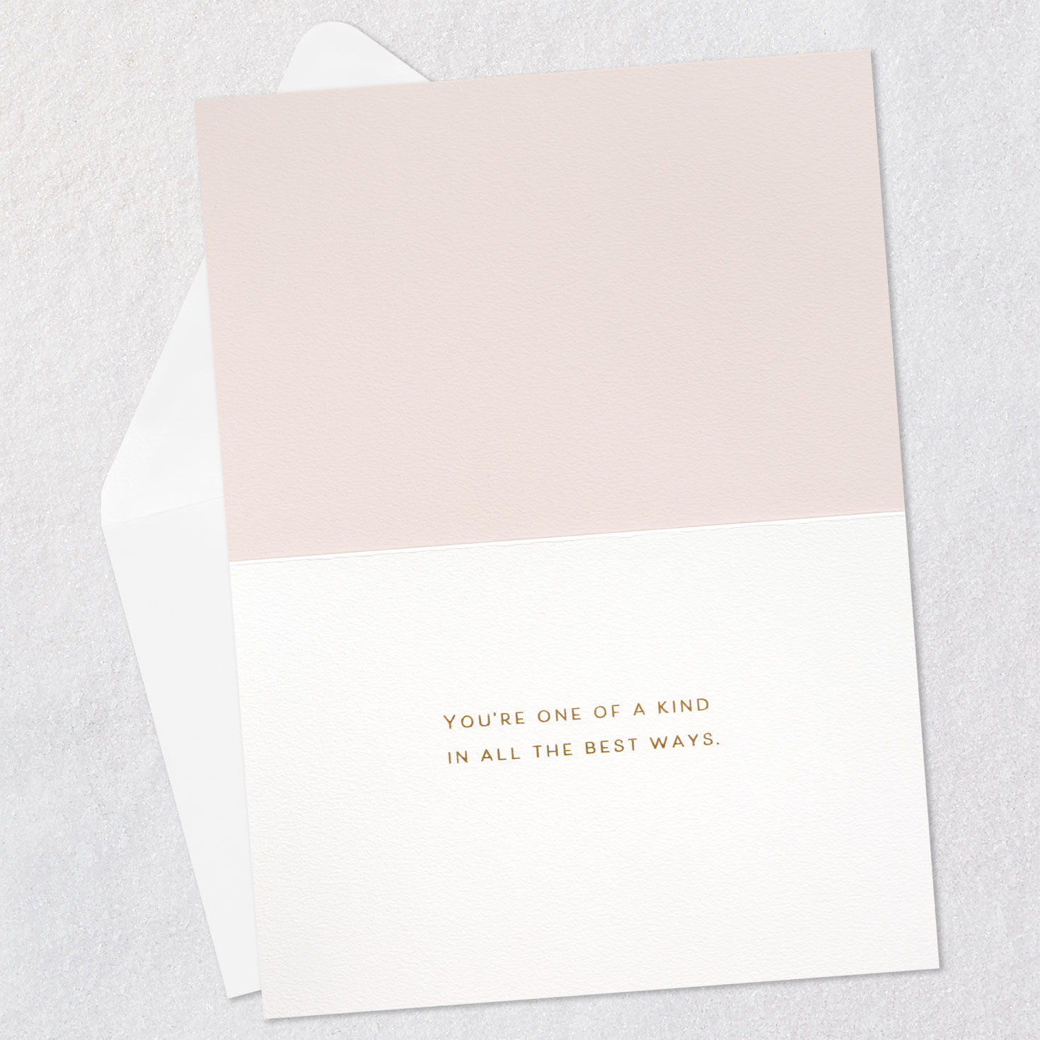 Pink Flowers and Butterfly Signature Birthday Card Open card with envelope image number 3