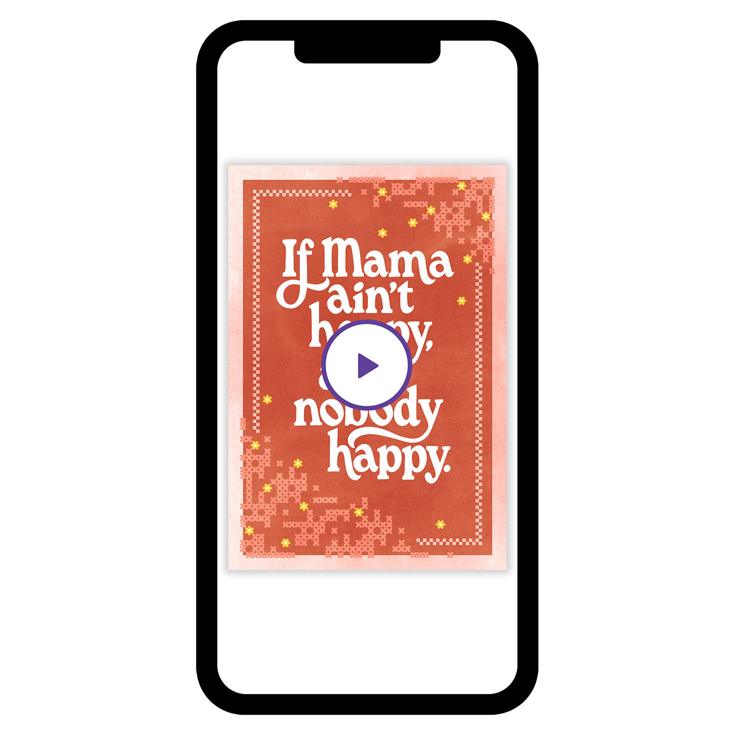 If Mama Ain't Happy Funny Custom Mother's Day eCard