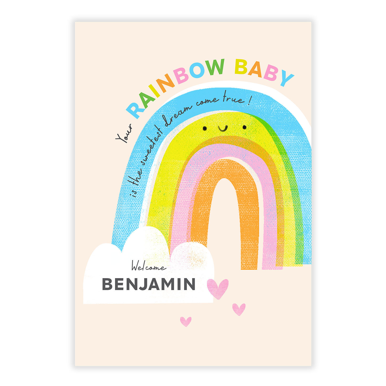 Sweet Dream Come True Rainbow Baby eCard, , large image number 2