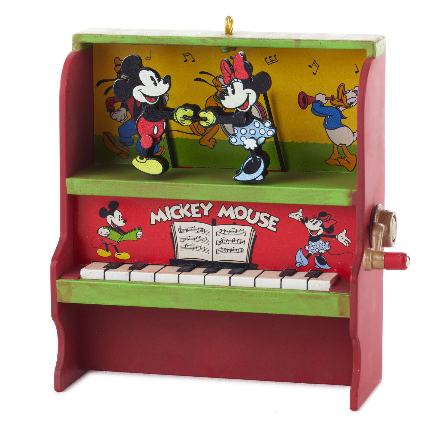 Disney Mickey and Minnie Let's Dance! 2023 Musical Ornament with Motion