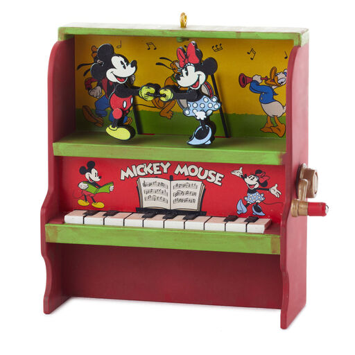 Disney Mickey and Minnie Let's Dance! Musical Ornament With Motion, 