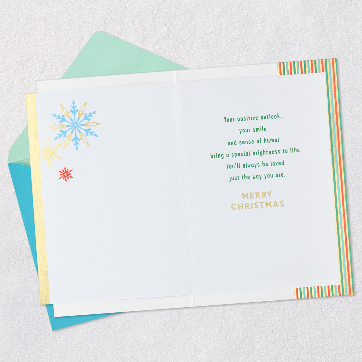 You're a Special Part of Our Family Christmas Card for Granddaughter, , large image number 3